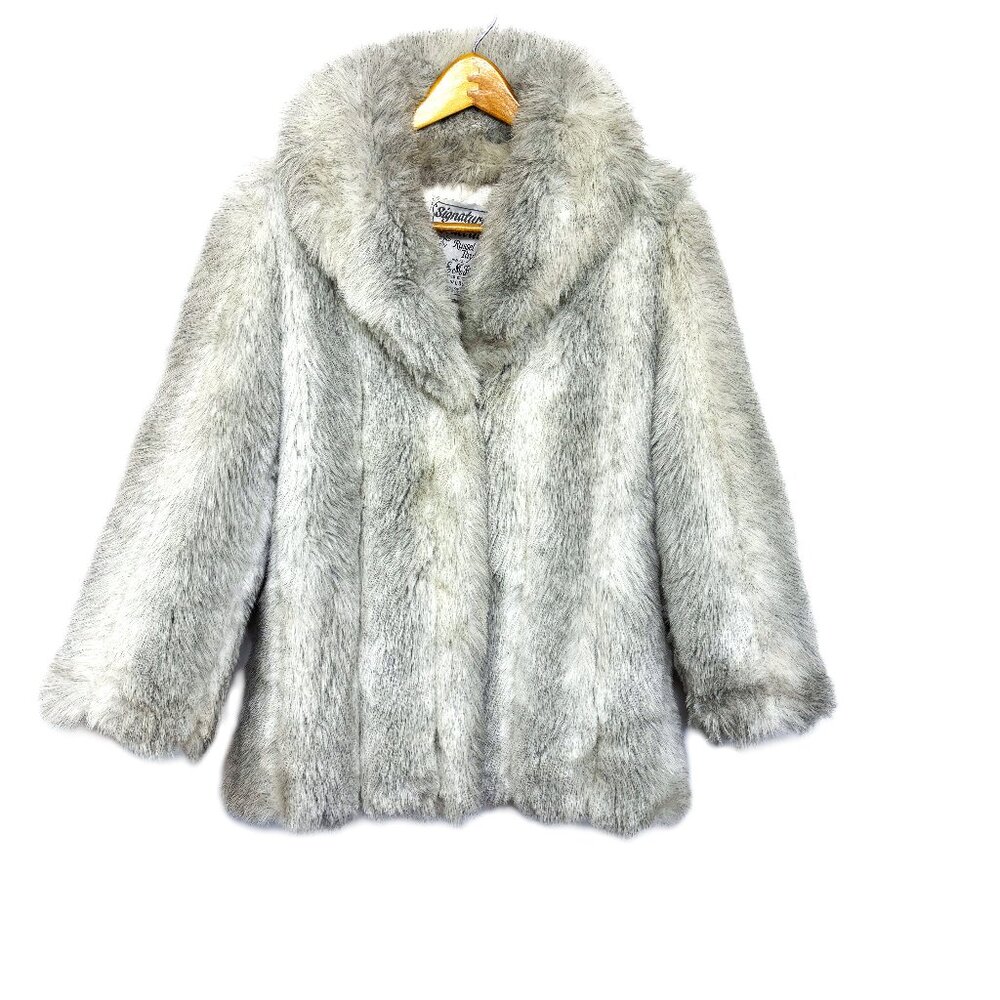 VTG Russel Taylor Signature Collection Limited Edition  Faux Fur Jacket